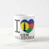 Neu-Kaledonien Liebe v2 Kaffeetasse (Mittel)