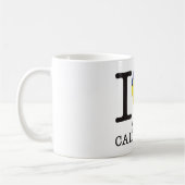Neu-Kaledonien Liebe v2 Kaffeetasse (Links)