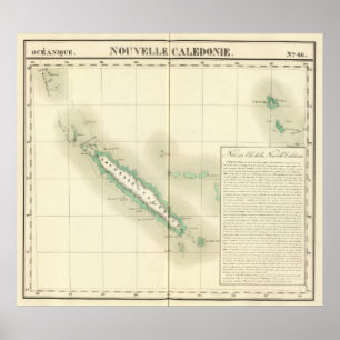 Neu-Kaledonien Ozeanien keine 46 Poster