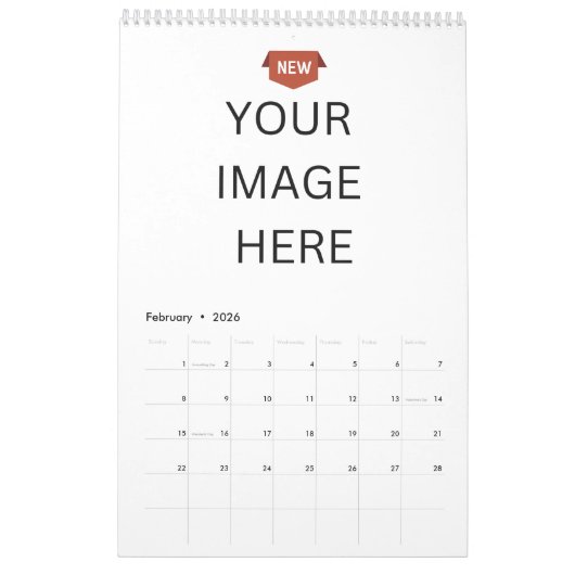 NEU! Kalender - Vereinigte Staaten - Englisch - Fe (Feb 2026)