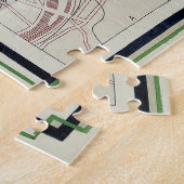 NEU! KARTE DER PARIS-MONUMENTE DER 40er Jahre Puzzle (Seite)