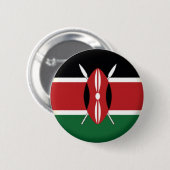 NEU! - KENYA BUTTON BACK ABZEICHEN (Vorne & Hinten)