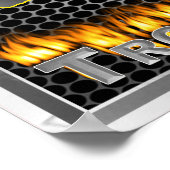 Neu konzipierte 25. Infanterieabteilung Poster (Ecke)