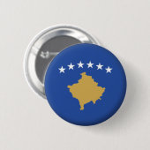 NEU! - KOSOVO-BUTTON - ABZEICHEN BUTTON (Vorne & Hinten)
