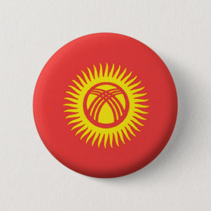 NEU! - KYRGYZSTAN-BUTTON - ABZEICHEN BUTTON