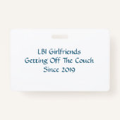 NEU! LBIG Abzeichen & Lanyard Ausweis (Rückseite)