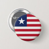 NEU! - LIBERIA BUTTON BACK ABZEICHEN (Vorne & Hinten)