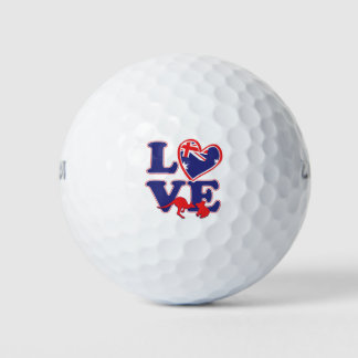 NEU-Liebe-aus-Australien-Herz-und-Tier Golfball