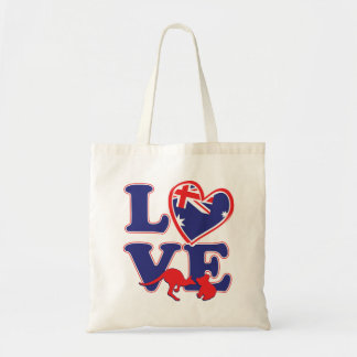 NEU-Liebe-aus-Australien-Herz-und-Tier Tragetasche