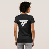 Neu! LIEBE-TRANCE-FAMILIENt-shirt großes Logo + T-Shirt (Schwarz voll)