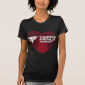 Neu! LIEBE-TRANCE-FAMILIENt-shirt großes Logo + T-Shirt (Vorderseite)