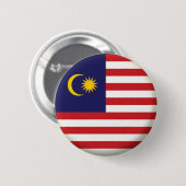 NEU! - MALAYSIA BUTTON BACK ABZEICHEN (Vorne & Hinten)
