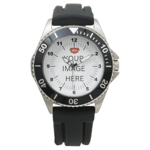 NEU! Männeruhr - Personalisiert - Schutzschild Armbanduhr