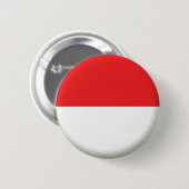 NEU! - MONACO-BUTTON-RÜCKKEHR-ABZEICHEN - NEUE MAR BUTTON (Vorne & Hinten)