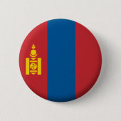 NEU! - MONGOLIEN-BUTTON-ABZEICHEN BUTTON (Vorderseite)