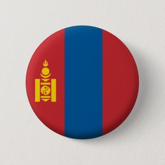 NEU! - MONGOLIEN-BUTTON-ABZEICHEN BUTTON (Vorderseite)