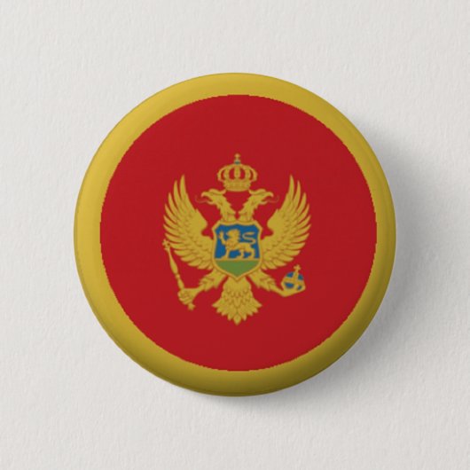 NEU! - MONTENEGRO BUTTON RÜCKKEHR ABZEICHEN (Vorderseite)