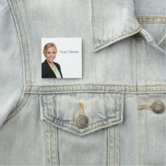 NEU! Name Tag - 2" x 2" Platz Namensschild