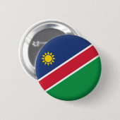 NEU! - NAMIBIA BUTTON BACK ABZEICHEN (Vorne & Hinten)