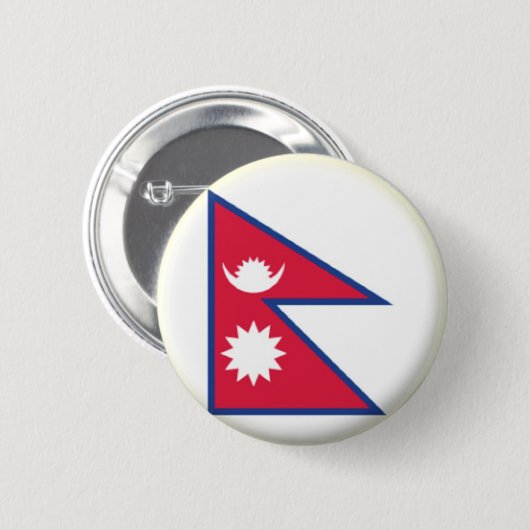 NEU! - NEPAL BUTTON BACK ABZEICHEN (Vorne & Hinten)