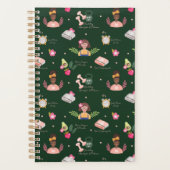 Neu | Neujahrsresolutionen Girly Illustrative Planer (Vorderseite)