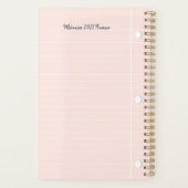 Neu | Neujahrsresolutionen Girly Illustrative Planer (Rückseite)