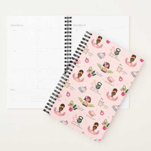 Neu | Neujahrsresolutionen Girly Illustrative Planer (Anzeige)