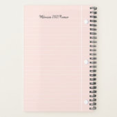 Neu | Neujahrsresolutionen Girly Illustrative Planer (Rückseite)