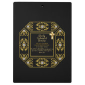 Neu Ordentetes Deacon-Geschenkbuch Verse Custom Klemmbrett (Rückseite)