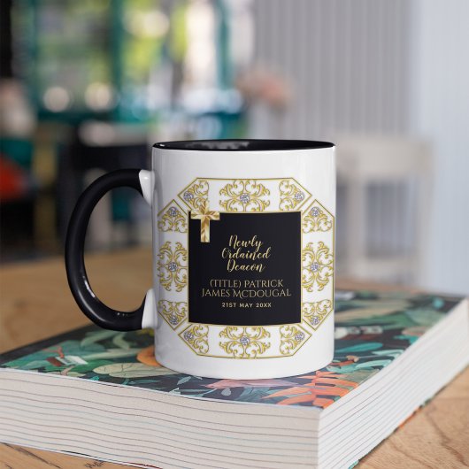 Neu Ordentetes Deacon-Geschenkbuch Verse Custom Tasse
