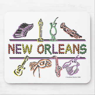 Neu-Orleans-IKONEN Kopie Mousepad