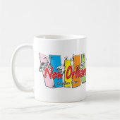 Neu-Orleans-Retro Kaffeetasse (Links)