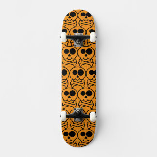 NEU - Pastell-Cartoon-Totenkopf Skateboard