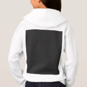 Neu Personalisiert ein schwarz-weißes Foto einer U Hoodie (Rückseite)