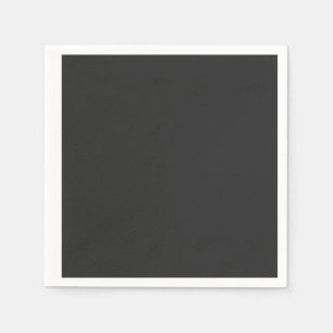 Neu Personalisiert ein schwarz-weißes Foto einer U Serviette