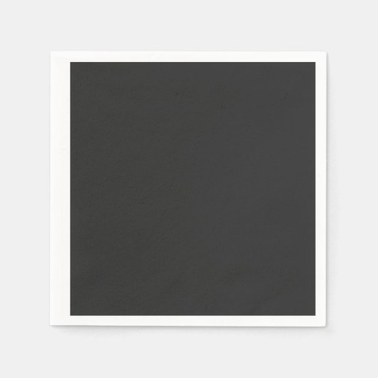 Neu Personalisiert ein schwarz-weißes Foto einer U Serviette (Vorderseite)