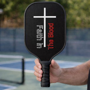 NEU Persönlicher Glaube im Blut Christlich  Pickleball Schläger