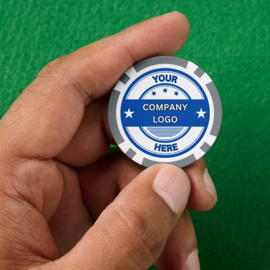 NEU! Poker Chips - Graue - kundenspezifisch (Hand)