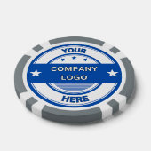 NEU! Poker Chips - Graue - kundenspezifisch (Einzeln)