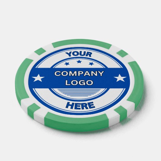 NEU! Poker Chips - Green-Custom (Einzeln)