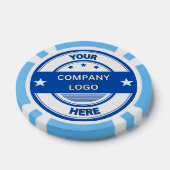 NEU! Poker Chips - Light Blue - Custom (Einzeln)