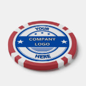 NEU! Poker-Chips - Rot - Kundenspezifisch Pokerchips (Einzeln)