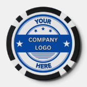 NEU! Poker Chips - Schwarz - Benutzerdefiniert (Rückseite)