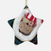 NEU! Ratten-Schmuck Coco Keramik Ornament (Rechts)