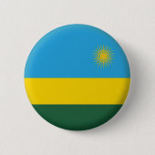 NEU! - RWANDA BUTTON BACK ABZEICHEN (Vorderseite)