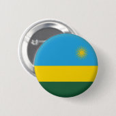 NEU! - RWANDA BUTTON BACK ABZEICHEN (Vorne & Hinten)