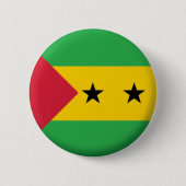 NEU! - SAO TOME UND PRINZIPE BUTTON WIEDER ABZEICH (Vorderseite)