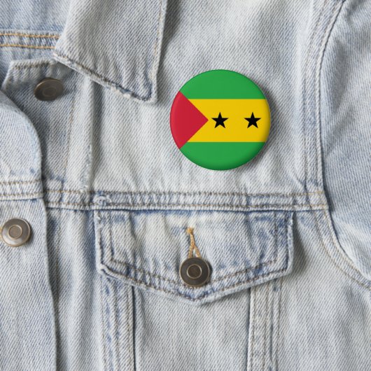 NEU! - SAO TOME UND PRINZIPE BUTTON WIEDER ABZEICH (Beispiel)