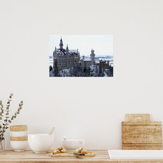 Neu Schwanstein Poster (Küche)