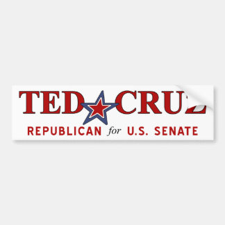 NEU - Senat Teds Cruz Texas US Autoaufkleber